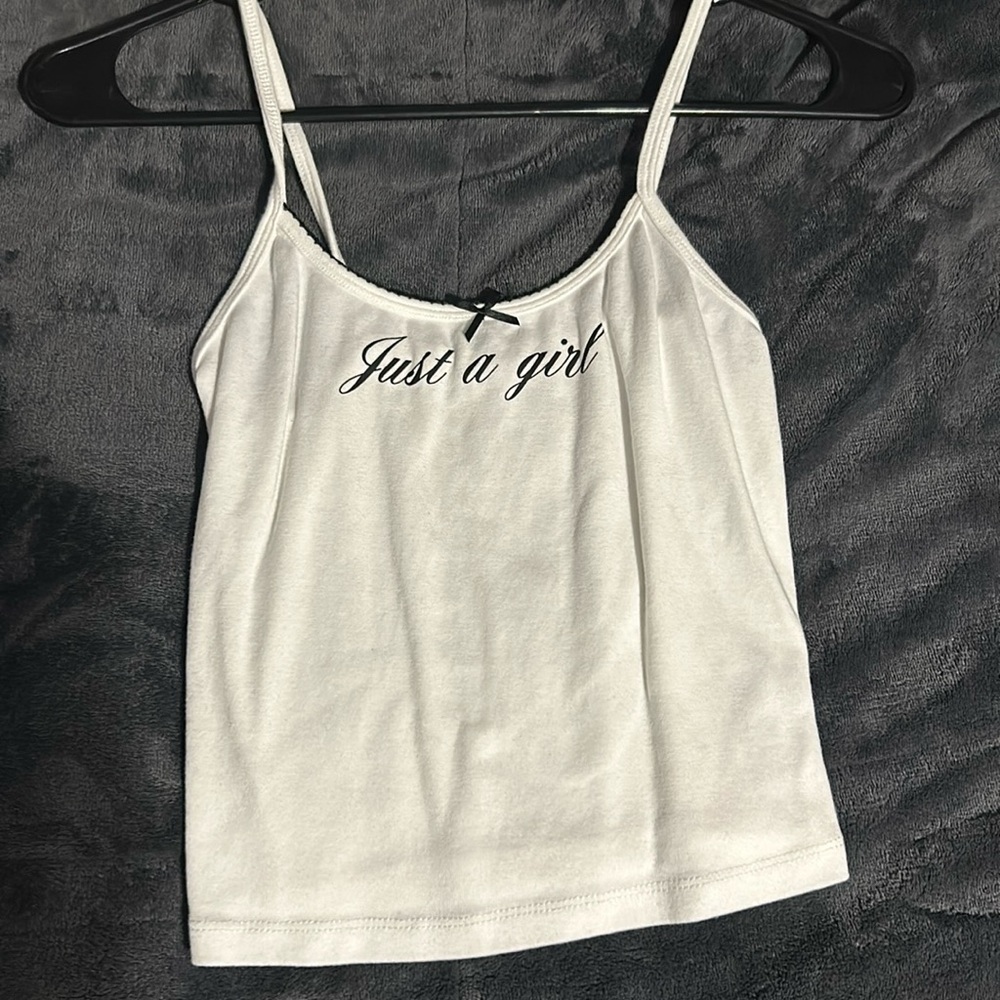 Garage “Just A Girl” Tank Top